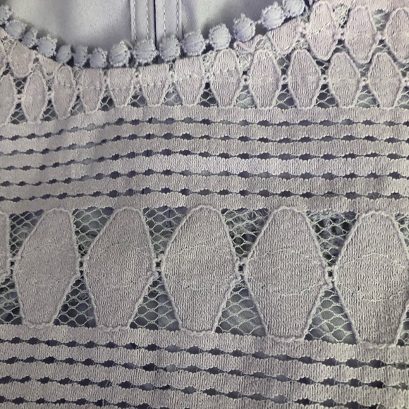 Women’s top LongSleeve lavander full linen - Picture 4 of 5